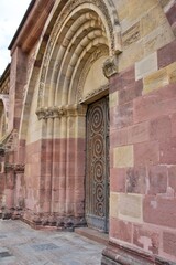 entrance to the church