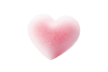 Fototapeta premium Sugar hearts isolated. Valentine's Day element.