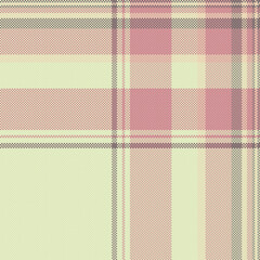 Texture tartan textile of pattern vector fabric with a plaid seamless background check.