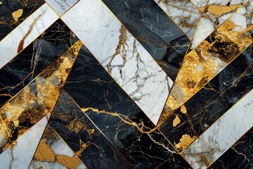 Abstract minimalist geometric marble agate luxury wallpaper background pattern. Mosaic dendritic lines.