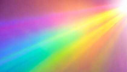 flash on the wall blurred rainbow light dispersion decomposition of light into spectral colors