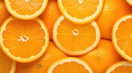 Fototapeta premium slices of orange