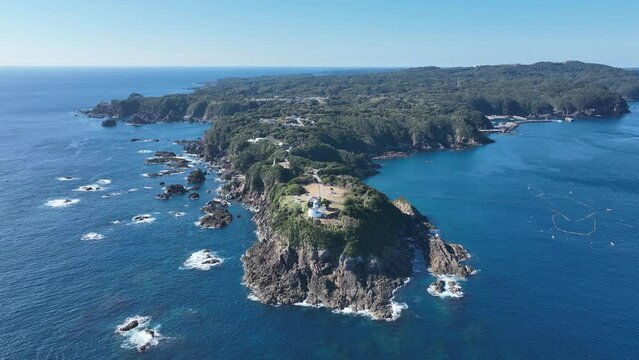 和歌山県最南端の紀伊大島 ドローン空撮