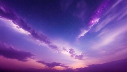 indigo violet gradient mystical galaxy cloudscape hd phone wallpaper ai generated
