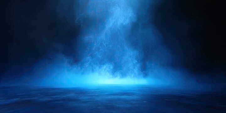 Ethereal nocturne. Intriguing fusion of dark and light capturing essence of mysterious night with abstract elements atmospheric fog and subtle glow ideal for mesmerizing background or creative design