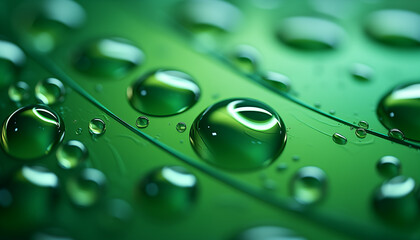 green aloe and vera gel texture. abstract liquid green background.