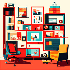 illustration of a computer