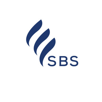 SBS Letter logo design template vector. SBS Business abstract connection vector logo. SBS icon circle logotype.
