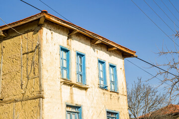 A seven-hundred-year-old, unrestored village from the Ottoman Empire in the Bilecik province of Turkey on the Sufi Way.Houses where sericulture cultivation was carried out, previously