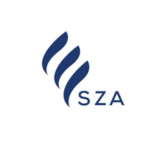 SZA Letter logo design template vector. SZA Business abstract connection vector logo. SZA icon circle logotype.
