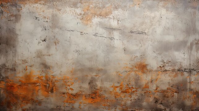 Fondo de metal gris con oxido y roturas