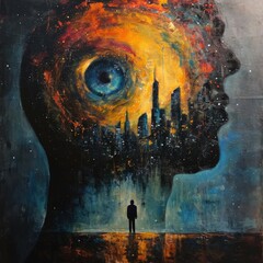 trapped within your own mind, Abstract surrealism
