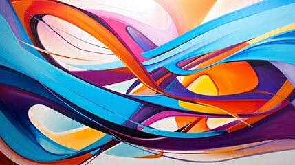 An energetic and vibrant mix of colored lines forming an abstract and visually engaging background, capturing the essence of modern artistic expression.