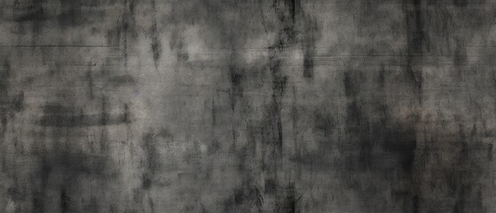 Fototapeta premium Dark grey grunge texture on canvas, high-resolution illustration.