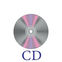  cd vector design circle shape