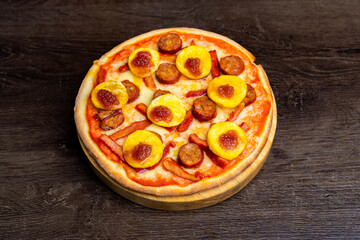 Pizza fotografía profesional