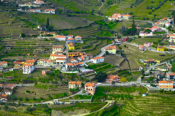 Douro Valley landscape and scenery, Portugal