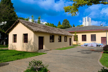 old house in the Chinese  village