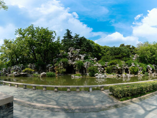 fountain in the park