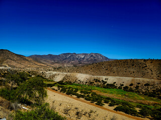 Landscapes near Ovalle, Chile