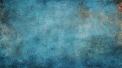 Obraz premium Grunge Style Textured Blue Background.