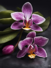 Orchid petals