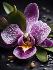 Orchid petals