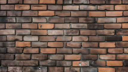 Obraz premium the wall red brick background
