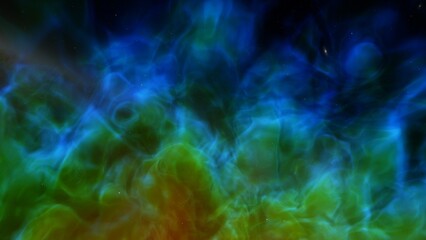 Space nebula, for use with projects on science, research, and education. Illustration
