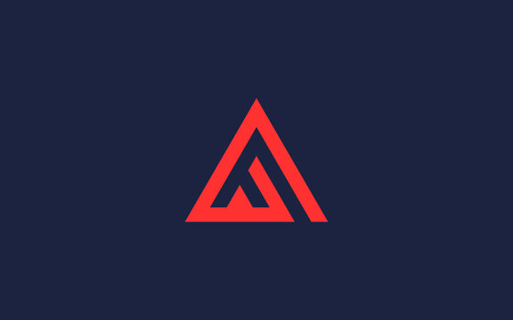 letter f triangle logo icon design vector design template inspiration