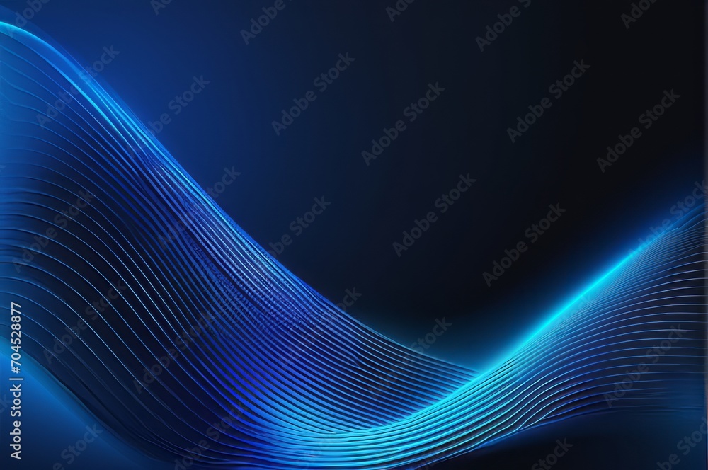 Poster digital business abstract wave technology background the futuristic realm with this captivating wallpaper, the mesmerizing wave of science , creating a visual network of innovation