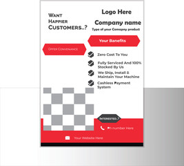 Creative, modern, minimal, unique, Flyer, design, template, best, deal, company,  presentation, mock up, 