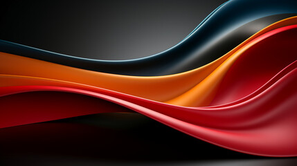 abstract colorful glowing wavy perspective with fractals and curves background 16:9 widescreen wallpapers