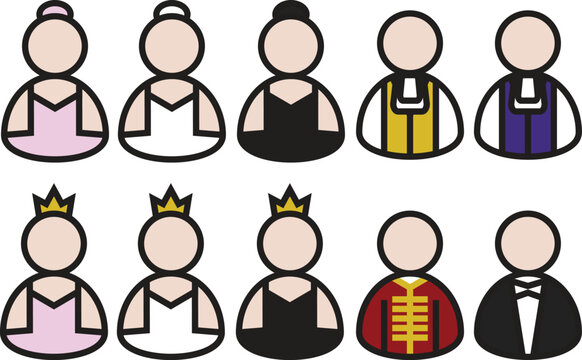 Ballet theatre dancing performance flat icon vector.