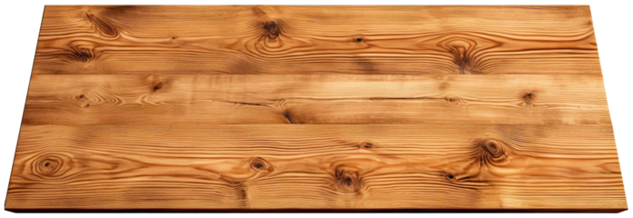 Empty wooden table for product placement illustration PNG element cut out transparent isolated on white background ,PNG file ,artwork graphic design.