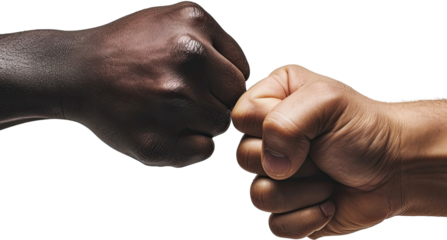 Black Fist Bump or Bro Fist illustration PNG element cut out transparent isolated on white background ,PNG file ,artwork graphic design.