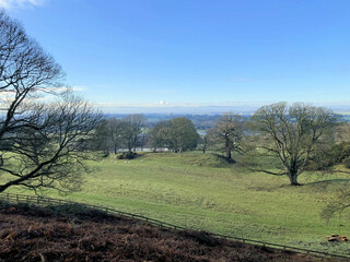 A view of the Cheshire Countryside at Carden Park