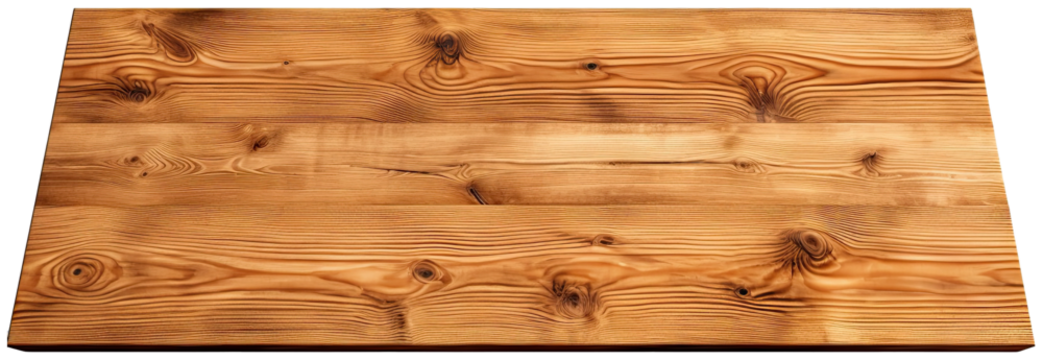 Empty wooden table for product placement illustration PNG element cut out transparent isolated on white background ,PNG file ,artwork graphic design.