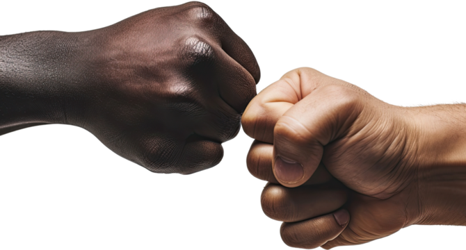 Black Fist Bump or Bro Fist illustration PNG element cut out transparent isolated on white background ,PNG file ,artwork graphic design.