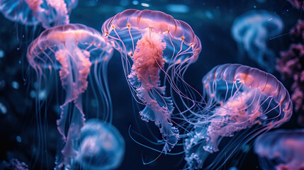 Naklejka premium Jellyfish