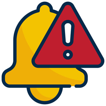 recommend clip art: bell sound caution exclamation warning filled outline