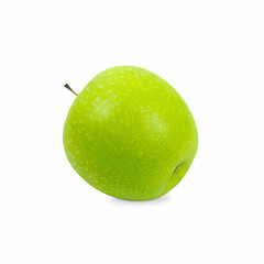 A green apple isolated on white background