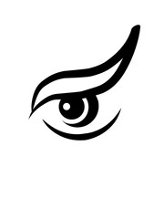 beautiful eyes vector ilustration