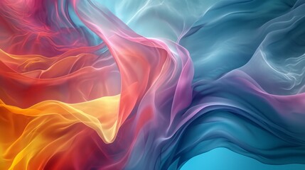 Business agility and adaptation, abstract fluid shapes merging and changing forms, representing flexibility in business strategy