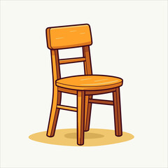 vector chair isolated