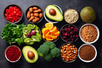 Wholesome Choices: Fruits, Veggies, Seeds, and Superfoods