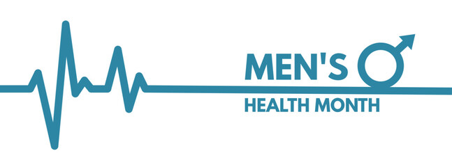 National Men's Health Month	 - obrazy, fototapety, plakaty