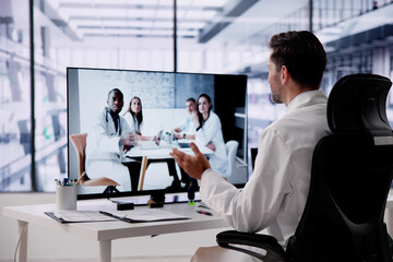 Elearning Video Conference Presentation Meeting