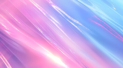 A vibrant display of color and light, the abstract composition showcases the dynamic interplay of magenta, purple, and blue tones against a background of pink and violet hues