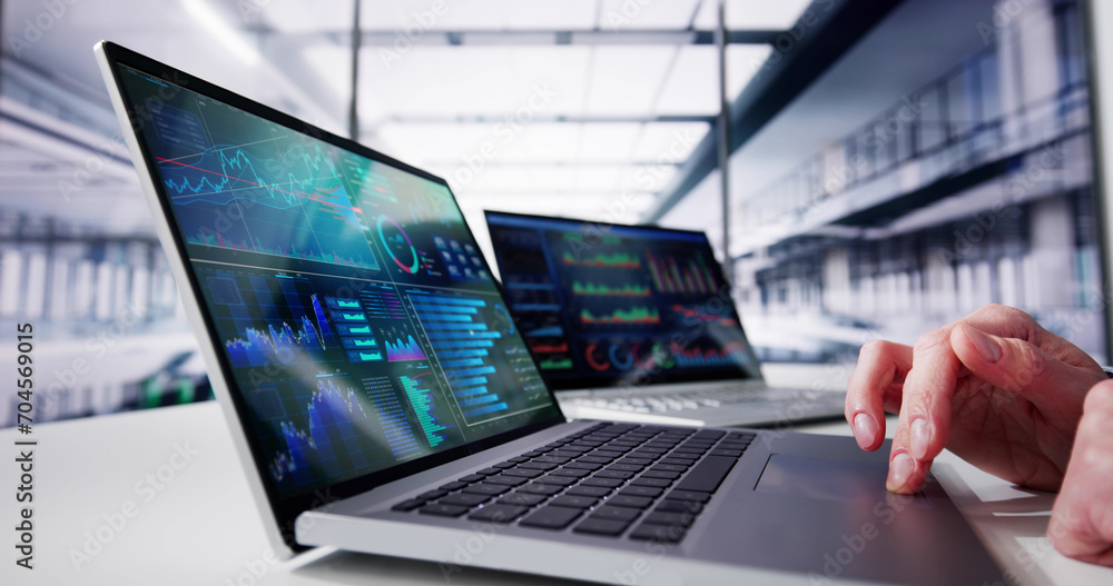 Poster KPI Business Data Dashboard Analytics